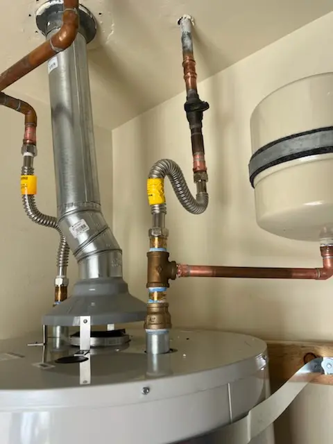 Water heater installation and plumbing repair in Stafford Heights